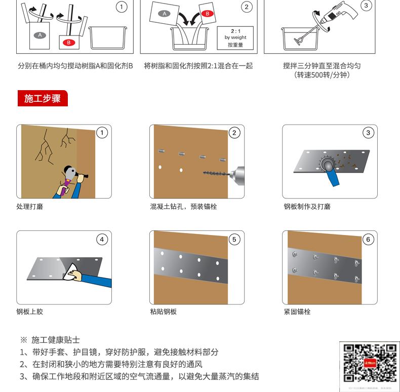 包钢平阳粘钢加固施工过程